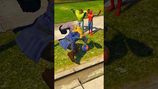 Thanos just bullied the Spider and Hulk Baby short [upl. by Aihsenet]