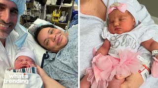 Trisha Paytas Gives Birth to SECOND Baby Daughter ELVIS [upl. by Ula612]