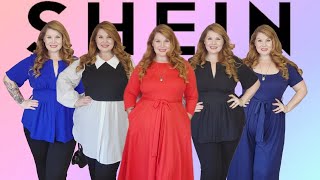 SHEIN Plus Size Clothing Haul  August 2024 SHEINforAll SHEINCurve loveshein [upl. by Rehptosirhc]