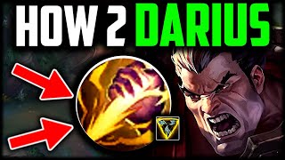 How to Darius Jungle amp CARRY Season 14 Best BuildRunes Darius Beginners Guide League of Legends [upl. by Cinderella170]