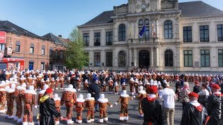 Cavalcade de Jemappes 2022  Lundi de Pâques Part 1  Matin [upl. by Yelats]