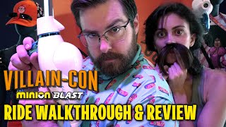 VillainCon Minion Blast  Ride Walkthrough and Review  Universal Orlando [upl. by Dahc869]