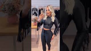 Shiny Leggings Fashion Hacks  How To Go Viral in Leather Leggings Outfits [upl. by Rai]