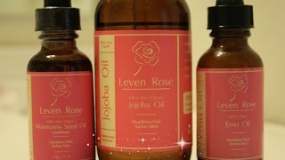 Excellent Hair amp Skin Moisturizers Pt 2  Leven Rose Review [upl. by Stephine]