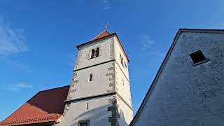 Frommetsfelden AN evang Kirche St Erhard  Vollgeläut [upl. by Pesek785]