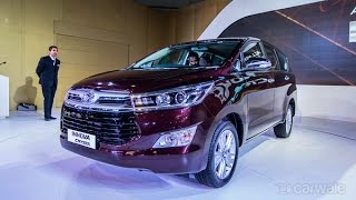 New Toyota Innova Crysta  First Impressions  PowerDrift [upl. by Nanon157]