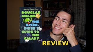 The Hitchhikers Guide to the Galaxy Book Review [upl. by Ynnaf980]