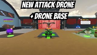 NEW ATTACK DRONE AND DRONE BASE IN MILITARY TYCOON [upl. by Eiramacissej692]