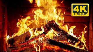 🔥 Cozy Fireplace 4K 12 HOURS Fireplace with Crackling Fire Sounds Fireplace Burning 4K [upl. by Maeve]