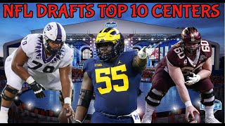 Ranking The Top 10 Centers in NFL Draft  Chicago Bears Draft Special [upl. by Githens]