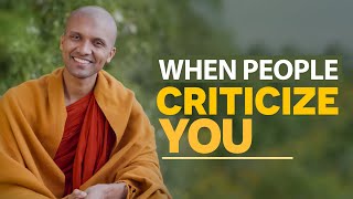 When People Criticize You  Buddhism In English [upl. by Assilam]