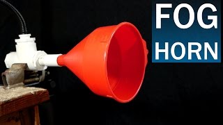 How To Make A Fog Horn  Easy PVC Design [upl. by Aldus]