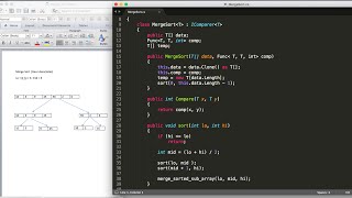 c merge sort with generics in 6 min [upl. by Chaworth75]