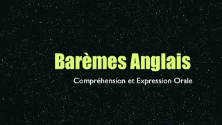 Barèmes bac anglais [upl. by Zamora]