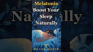 Boost Melatonin Simple Tips for Better Sleep [upl. by Einnal]