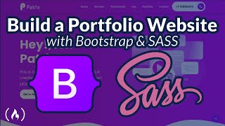 Learn Bootstrap 5 and SASS by Building a Portfolio Website  Full Course [upl. by Delaine173]