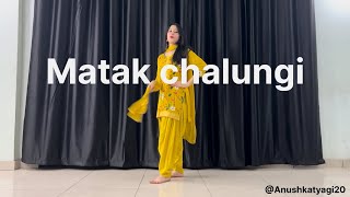 Sapna Chaudhary  Matak Chalungi  Dance video  Anushka Tyagi  New Haryanvi Song [upl. by Massey6]