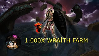 Knight Online l 2 Saat Genieli l 1000x Delos Wraith Farm [upl. by Adnarem]