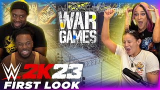 WWE 2K23 First Look WARGAMES with Big E Dakota Kai Shayna Baszler amp Austin Creed [upl. by Brennan]