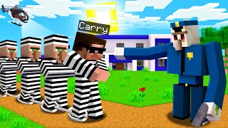 Golem Arrested Carry and Villagers in Minecraft [upl. by Wildee619]