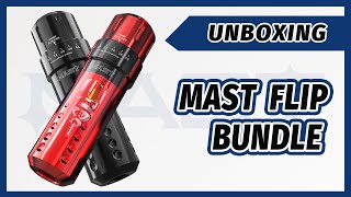 Mast Flip Rotary Tattoo Machine Pen Wireless Advanced Bundle [upl. by Ikkiv]