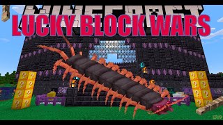 LUCKY BLOCK WARS  CAVE CENTIPEDE Battle [upl. by Fulcher100]