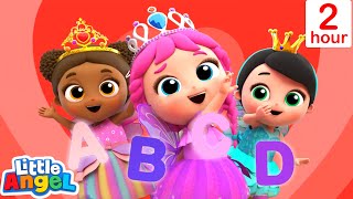 The ABCs Of Princesses  Stories For Girls  Little Angel Kids Songs amp Nursery Rhymes [upl. by Letizia]