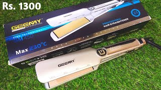 Best Hair Straightener In 2024  Hair Straightener Under 1500  Geemy Hair Straightener [upl. by Siubhan]