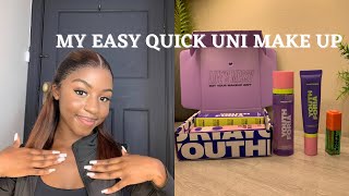 EVERYDAY UNI QUICK MAKE UP TUTORIAL [upl. by Alya]