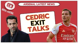 Arsenal latest news Cedric exit talks  Osimhens transfer comments  Zinchenko latest  Team news [upl. by Ayar]