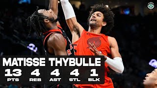 MATISSE THYBULLE DROPS 13PTS vs RAPTORS FULL HIGHLIGHTS [upl. by Eimmac]