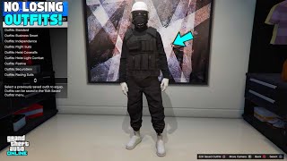 HOW TO GET BLACK CEO ARMOR VEST WITH BLACK JOGGERS IN GTA 5 ONLINE 169 NO TRANSFER [upl. by Quartana]