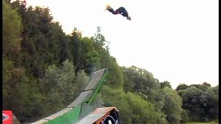 downdays TV  Triple Backflip at Big Air Masters  Peiting 2011 [upl. by Artemahs]