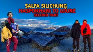 Salpa Silichung  Haspokhari To Loure  Second Part  MundhumTrail [upl. by Tull]