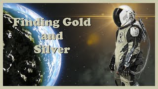 Finding Gold and Silver letsplay spaceengineers [upl. by Gimble]