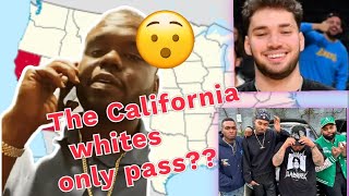 Adin Ross vs California 🥷 Will they do him like the do blacks out there😴 [upl. by Eneliak910]