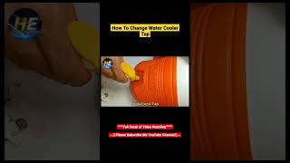 Water Cooler Tap Change shots youtubeshorts howtomake repair watercooler water [upl. by Ahc]