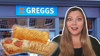 Americans Try Greggs for the First Time [upl. by Acnaiv]