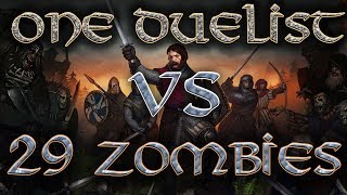 Battle Brothers One Duelist VS A Zombie Army [upl. by Eima]