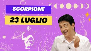 Scorpione ♏️ Loroscopo di Paolo Fox  23 Luglio 2024  Si incomincia bene ma poi… [upl. by Martinson]