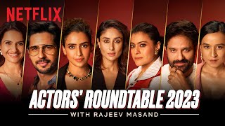 The Film Actors Roundtable 2023 with Rajeev Masand Kareena KapoorJaideepAhlawat Sidharthamp More [upl. by Sidell]