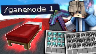 BEDWARS GAMEMODE 1 TROLL minecraft sonoyuncu [upl. by Affer]