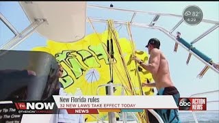 The Now 32 new Florida laws take effect Oct 1 [upl. by Dranyar46]