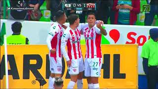 Gol de F Castro  Santos Laguna 0  1 Necaxa  LIGA Bancomer MX  Clausura 2019  Jornada 11 [upl. by Peursem]