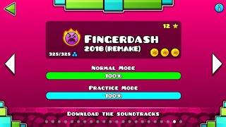 FINGERDASH 2018 Remake  Geometry Dash  Fingerdash 2018  KubSooNek Fingerdash Remake [upl. by Uzia28]