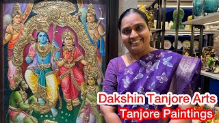 Dakshin Tanjore Arts  Beautiful Tanjore Paintings  Nanganallur showroom tanjorepaintings dakshin [upl. by Elisa]