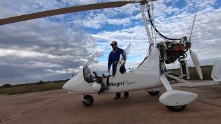 Gyrocopter Flying South Africa [upl. by Ennaylloh]