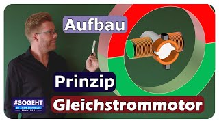 Gleichstrommotoren erklärt Aufbau und Funktionsweise einfach erklärt [upl. by Rodolfo]