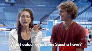 Team Germany Teammate Trivia  Mastercard Hopman Cup [upl. by Kizzee]