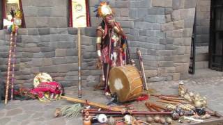 Traditional Inca music being played in Cuzco [upl. by Omiseno]